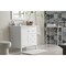 James Martin Vanities Palisades 36in Single Vanity, Bright White w/ 3 CM Ethereal Noctis Quartz Top 527-V36-BW-3ENC - alternate 5